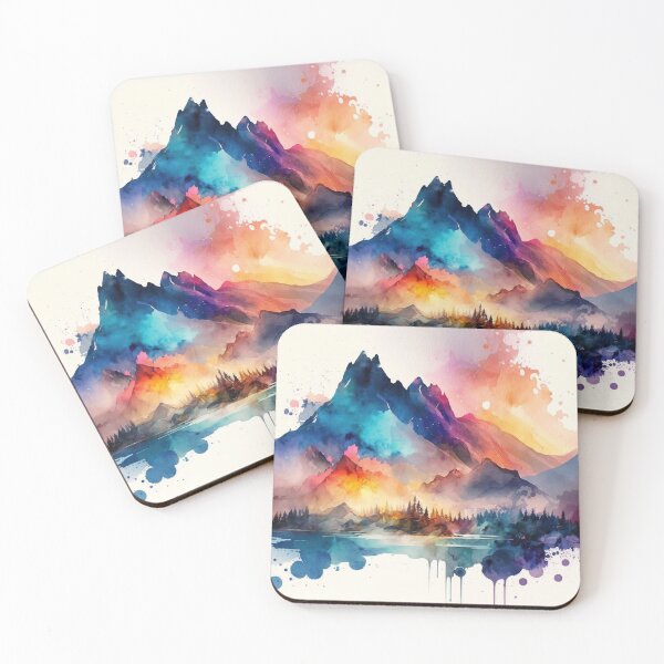 Item preview, Relaxing Watercolor #205 designed and sold by Avocado Design Studio.
