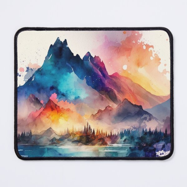 Item preview, Relaxing Watercolor #205 designed and sold by Avocado Design Studio.