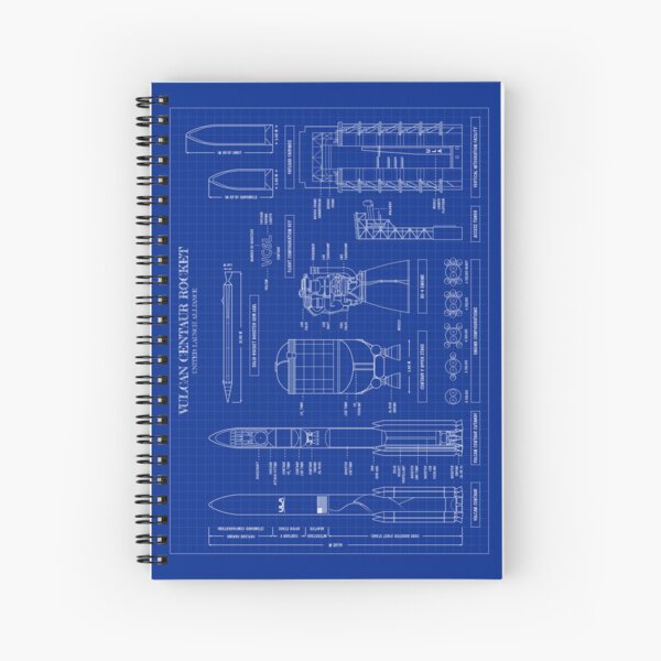 Item preview, ULA: Vulcan (Blueprint-Horizontal) designed and sold by BGALAXY.