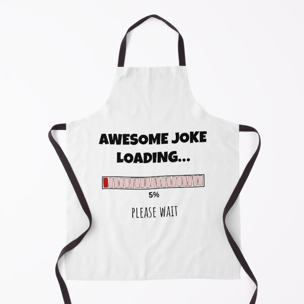 Item preview, Awesome Joke Loading... Please wait | Funny and witty loading bar text design designed and sold by ArtworkbyEmmy.