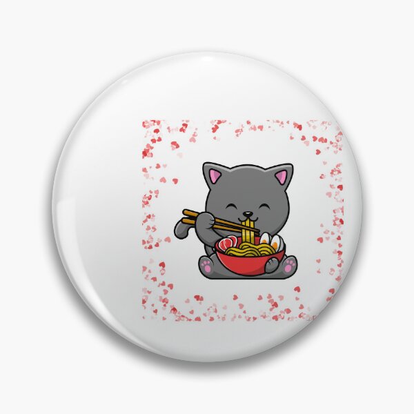 Item preview, Cat Eating Spaghetti - funny animal meme designed and sold by zeddy-store.