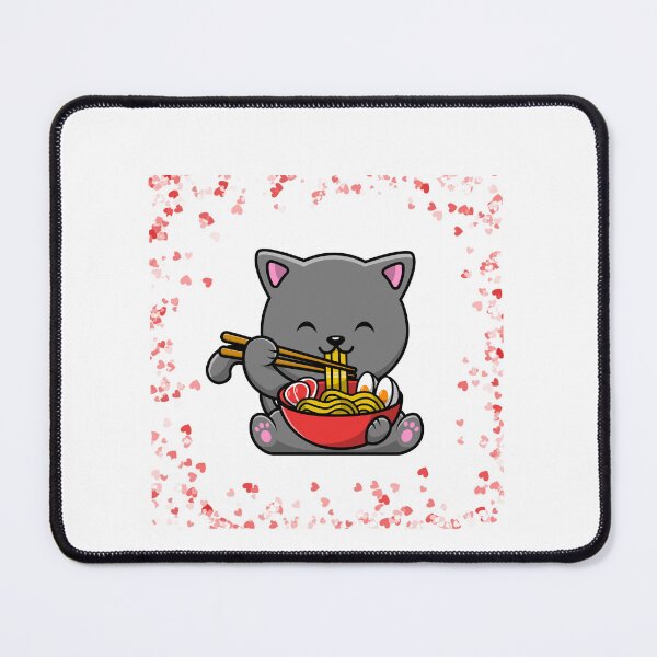 Item preview, Cat Eating Spaghetti - funny animal meme designed and sold by zeddy-store.