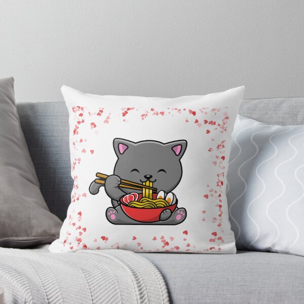 Item preview, Cat Eating Spaghetti - funny animal meme designed and sold by zeddy-store.