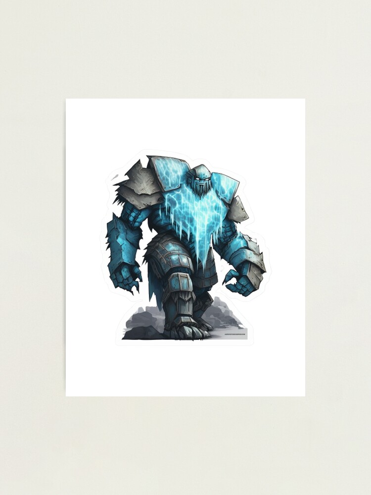 Little Alchemist : Ice Golem. by Artsylum on DeviantArt