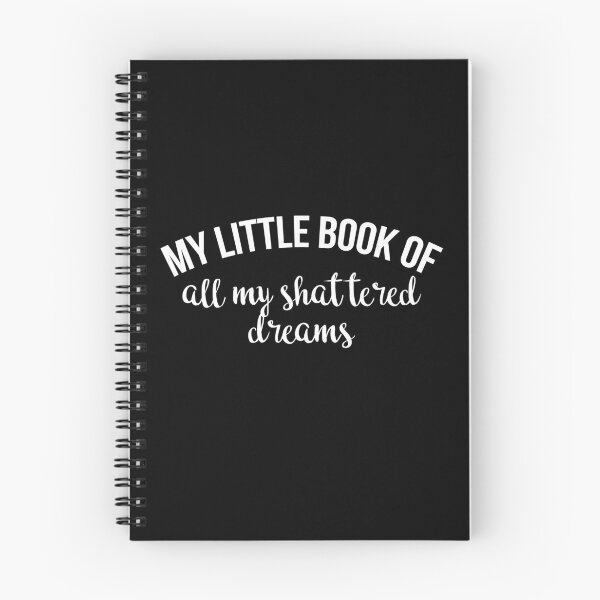 Item preview, My Little Book Of All My Shattered Dreams  designed and sold by theredteacup.
