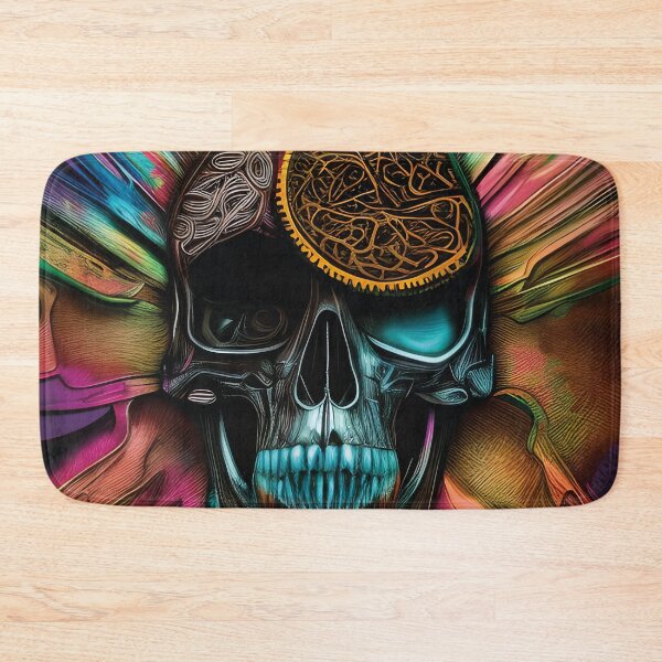 Item preview, 3D Colorful Skull detailed designed and sold by Goatonfire.