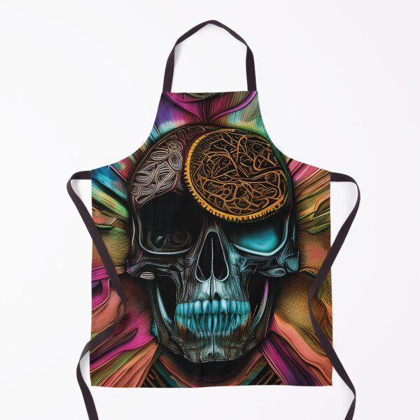 Item preview, Cráneo colorido 3D detallado designed and sold by Goatonfire.