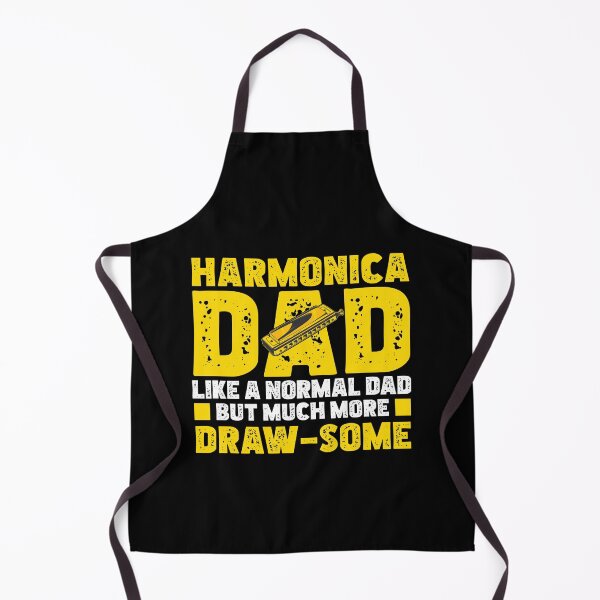 Item preview, Harmonica Like A Normal Dad Funny Mouth Organ designed and sold by StrongShirts.