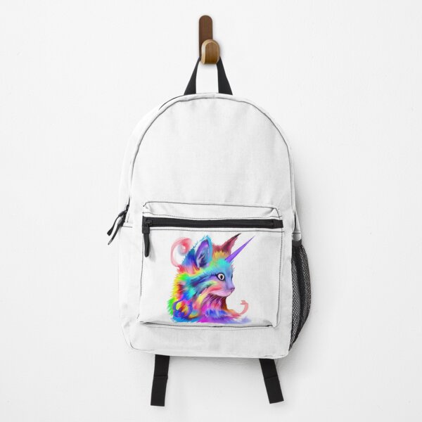 Item preview, Colorful Rainbow Cute Funny Unicorn Cat designed and sold by lht6474.