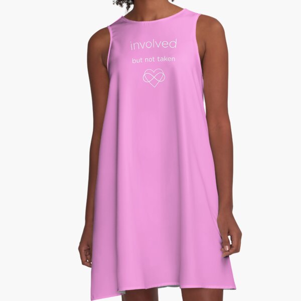 INVOLVED but not taken - Poly A-Line Dress
