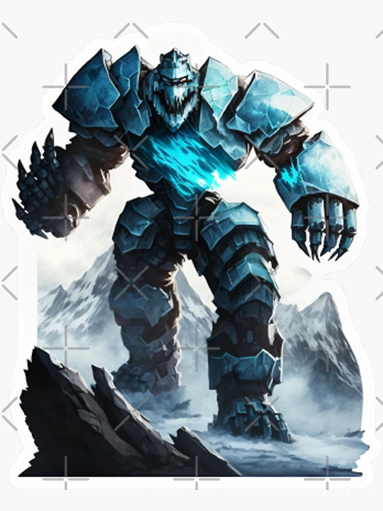 Little Alchemist : Ice Golem. by Artsylum on DeviantArt