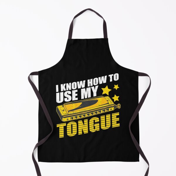 Item preview, Harmonica I Know How To Use My Tongue Funny Mouth Organ designed and sold by StrongShirts.