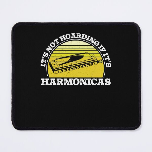 Item preview, Harmonica Not Hoarding If It's Harmonicas Funny Mouth Organ designed and sold by StrongShirts.