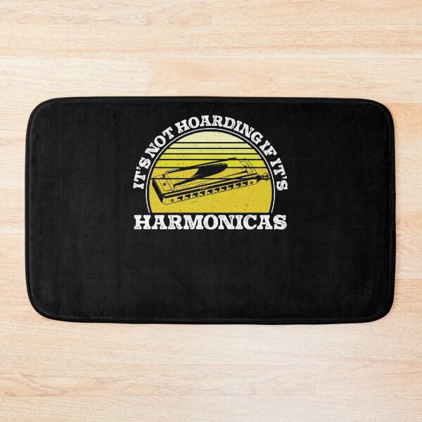 Item preview, Harmonica Not Hoarding If It's Harmonicas Funny Mouth Organ designed and sold by StrongShirts.