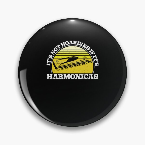Item preview, Harmonica Not Hoarding If It's Harmonicas Funny Mouth Organ designed and sold by StrongShirts.