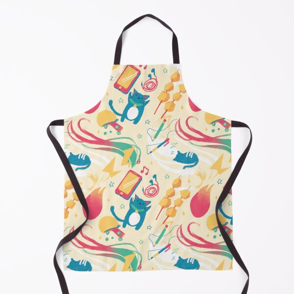 Item preview, cute vibrant doodle pattern designed and sold by ado-mi.
