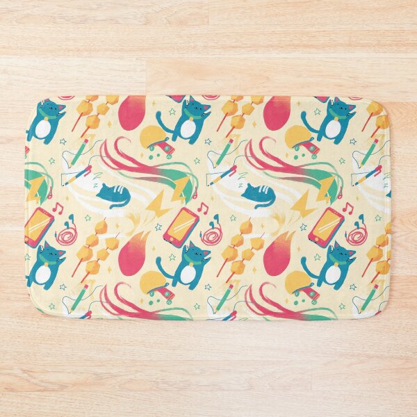 Item preview, cute vibrant doodle pattern designed and sold by ado-mi.