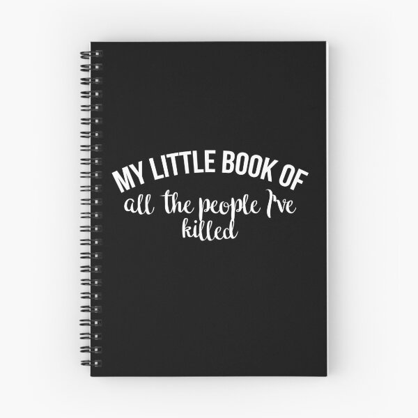 Item preview, My Little Book Of All The People I'Ve Killed  designed and sold by theredteacup.