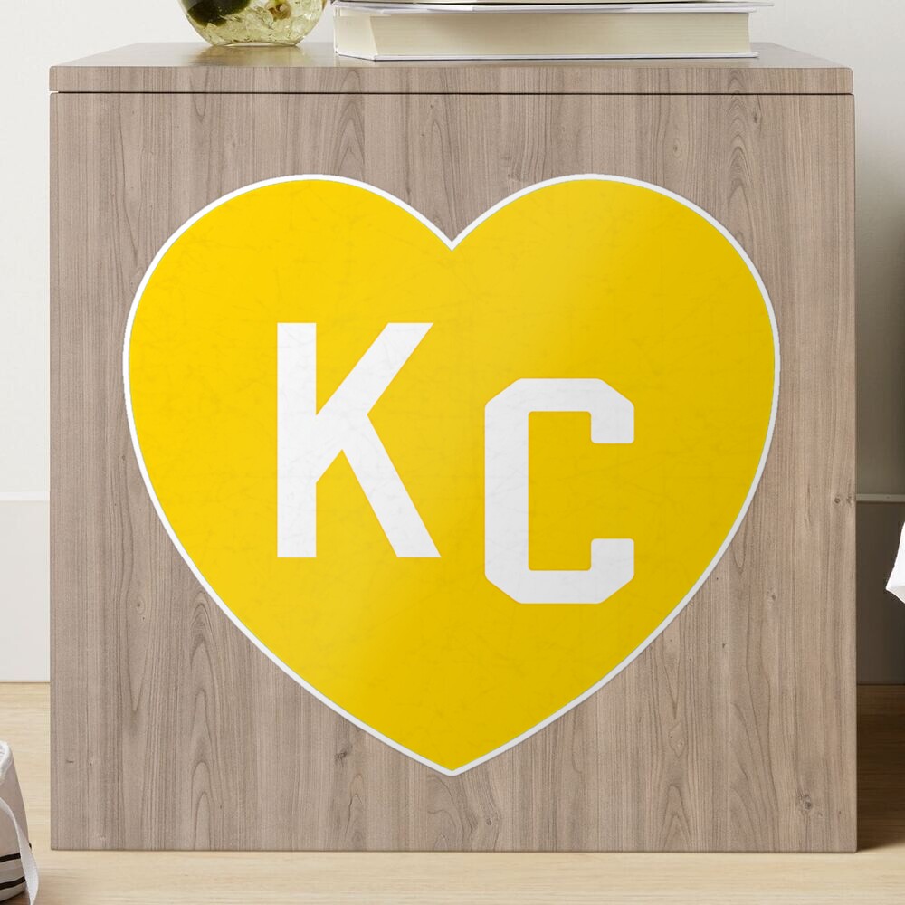 Kc Heart Stickers for Sale