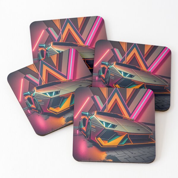 Item preview, Neon Lambo Art - Man Cave designed and sold by domvito.