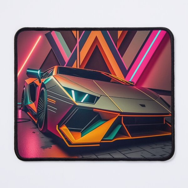 Item preview, Neon Lambo Art - Man Cave designed and sold by domvito.