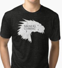 Smaug is coming Tri-blend T-Shirt
