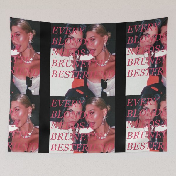 Item preview, BESTFRIEND TAPESTRY designed and sold by Attawaygrace.