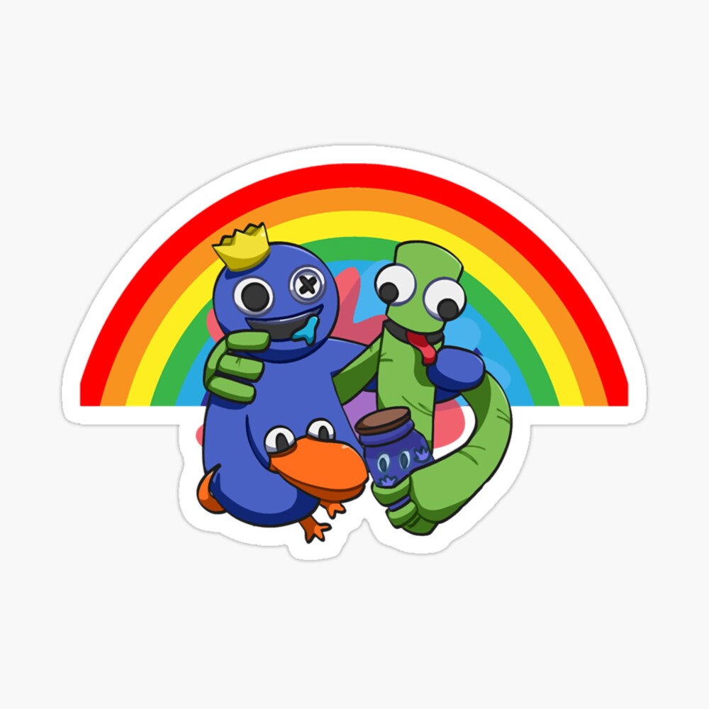 Rainbow Friends Hug it Out Colors | Greeting Card