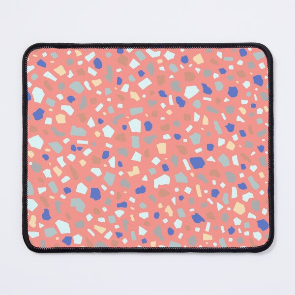 Item preview, Coral Coloured Terrazzo Pattern designed and sold by Adam Regester.
