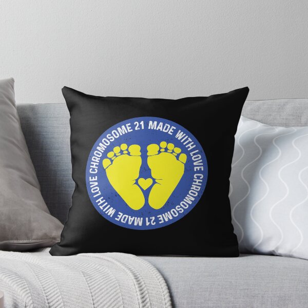 Item preview, Chromosome 21 Made With Love Baby Feet Down Syndrome Awareness designed and sold by GravitiTees.