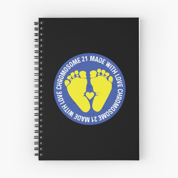 Item preview, Chromosome 21 Made With Love Baby Feet Down Syndrome Awareness designed and sold by GravitiTees.
