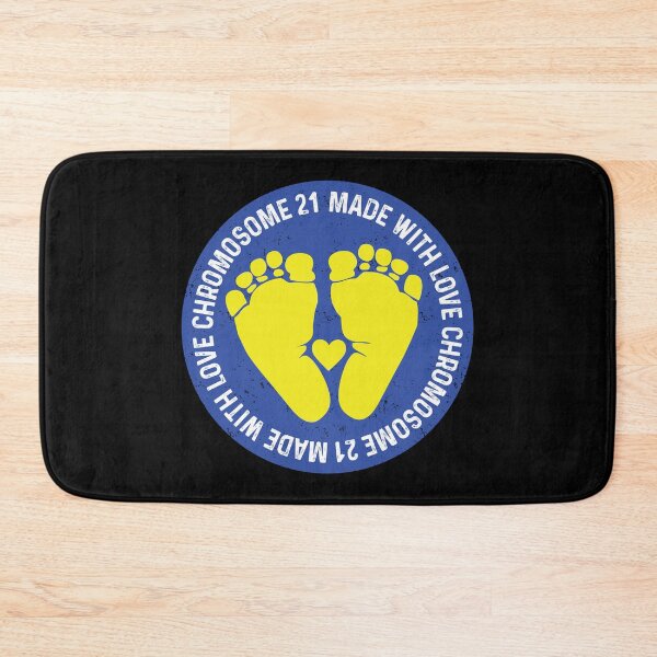 Item preview, Chromosome 21 Made With Love Baby Feet Down Syndrome Awareness designed and sold by GravitiTees.