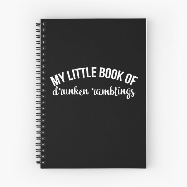 Item preview, My Little Book Of Drunken Ramblings  designed and sold by theredteacup.