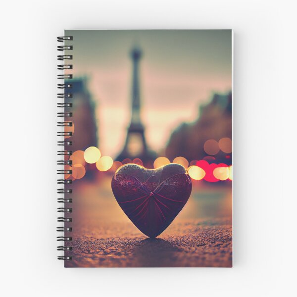 Item preview, The City of Love - A Heart-Shaped Path to the Eiffel Tower designed and sold by LukeAiWalker.