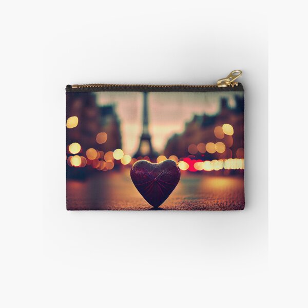 Item preview, The City of Love - A Heart-Shaped Path to the Eiffel Tower designed and sold by LukeAiWalker.