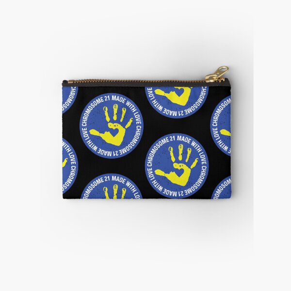 Item preview, Chromosome 21 Made With Love Baby Hand Print Down Syndrome Awareness designed and sold by GravitiTees.