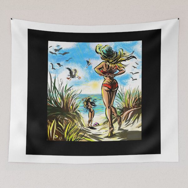 Item preview, Summer Swim designed and sold by Mo Sherwood.
