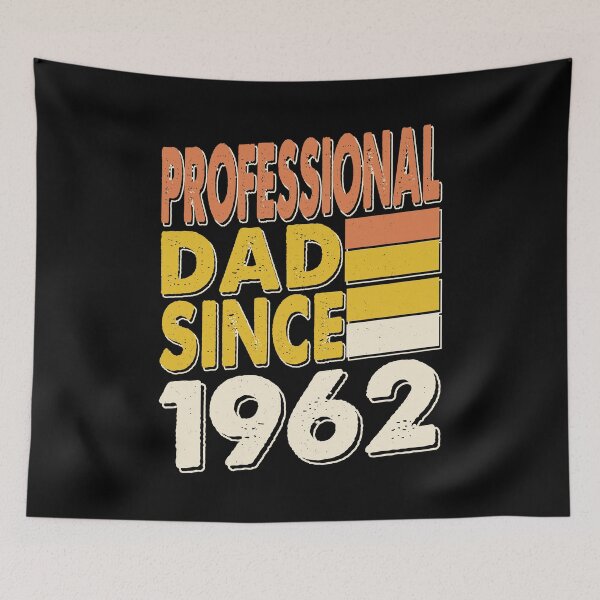 Item preview, Professional Dad Since 1962 |Cute Father 61th Birthday Gift  designed and sold by YAHIA-14.