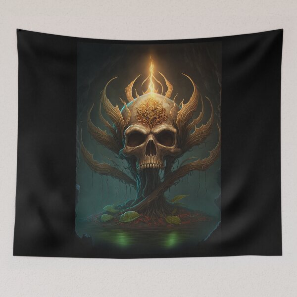 Item preview, Skull Art #944 designed and sold by SkullsClubhouse.