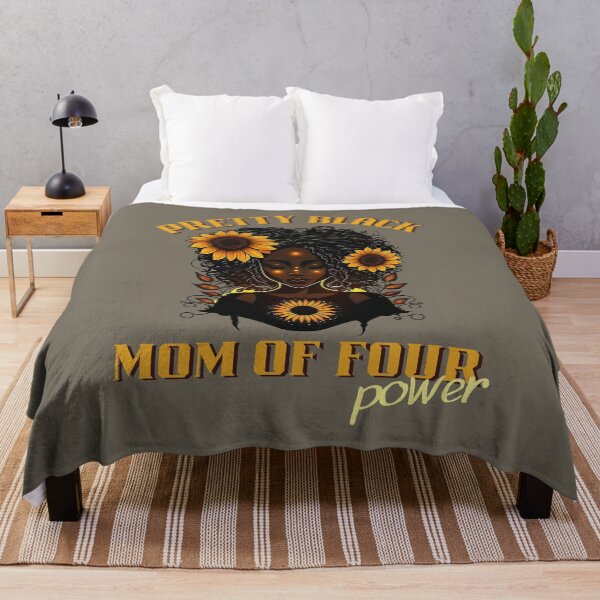 Item preview, Pretty Black Mom of four Power designed and sold by reka88.