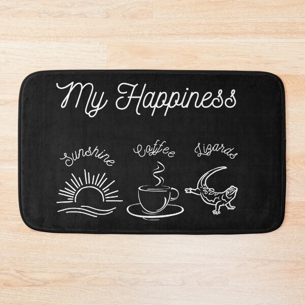 Item preview, My Happiness Sunshine Coffee and Lizards designed and sold by RhondaLily.