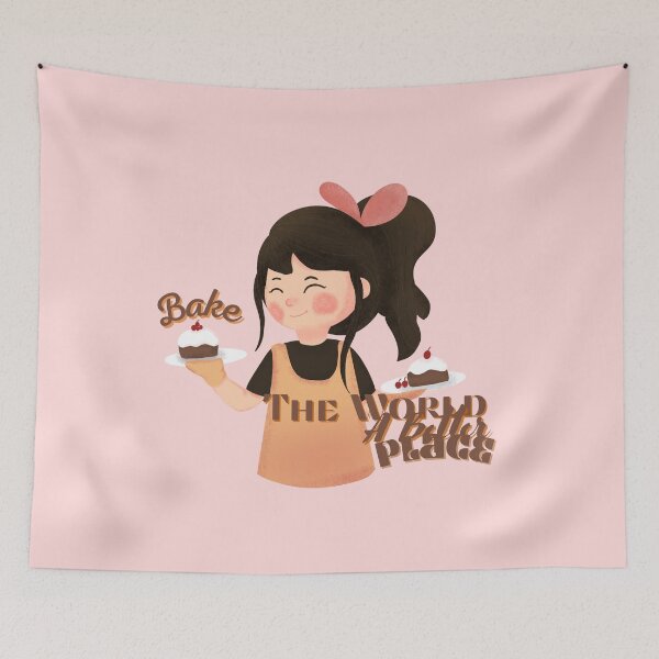 Item preview, You Bake The World A Better Place designed and sold by FunnyFreak.