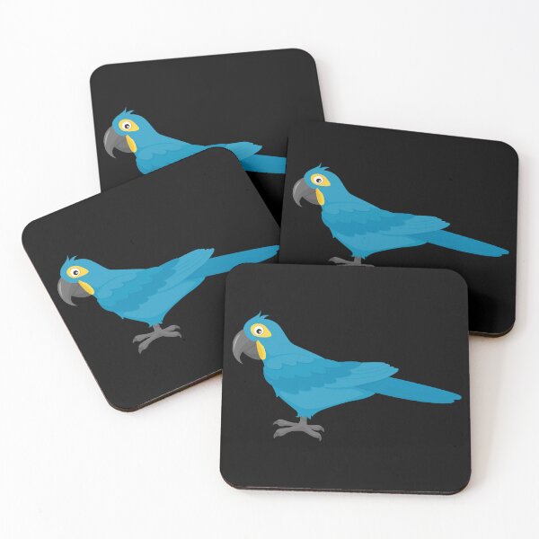 Item preview, hyacinth macaw designed and sold by Corinna Arauner.