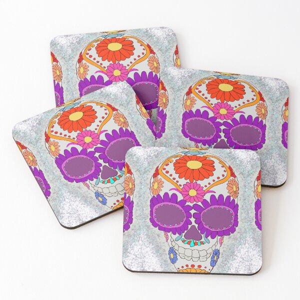 Item preview, Floral Skull designed and sold by CeriLodge.