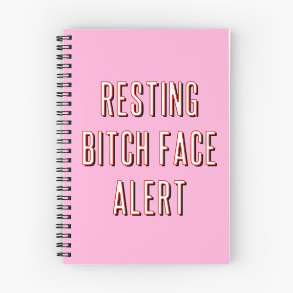 Item preview, Resting Bitch Face Alert designed and sold by Adam Regester.