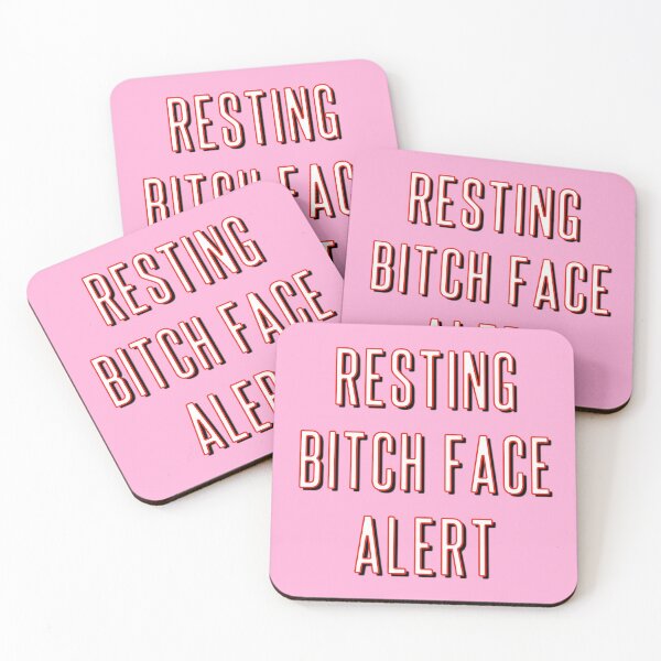 Item preview, Resting Bitch Face Alert designed and sold by Adam Regester.