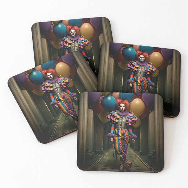 Aperçu de l'œuvre Haute Couture Dresses as Clowns créée et vendue par BeerBot.