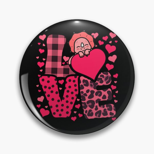 Item preview, Cute Kawaii Valentine Triceratops Love Hearts Valentines Day designed and sold by JokeGysen.