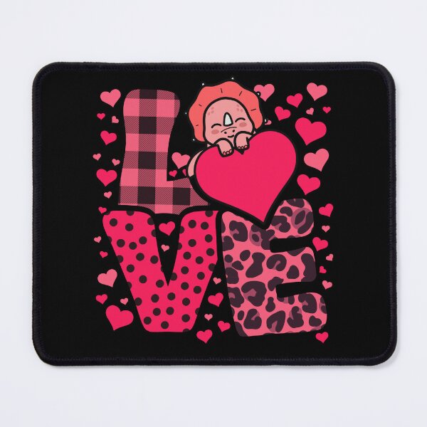 Item preview, Cute Kawaii Valentine Triceratops Love Hearts Valentines Day designed and sold by JokeGysen.