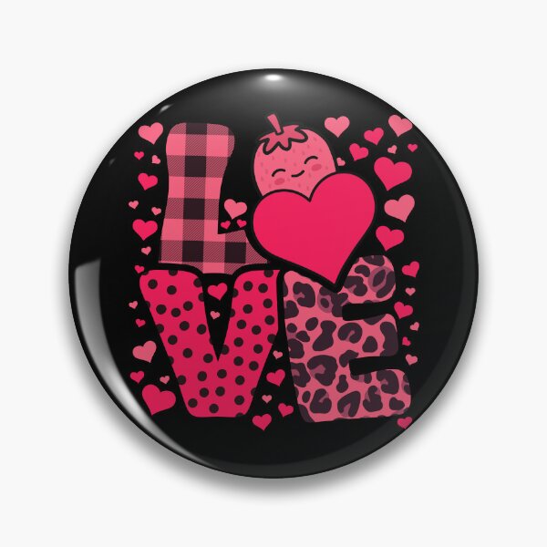 Item preview, Cute Kawaii Valentine Strawberry Love Hearts Valentines Day designed and sold by JokeGysen.